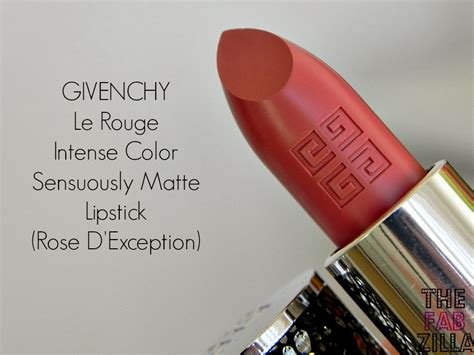 givenchy rose d exception|givenchy intense lipstick review.